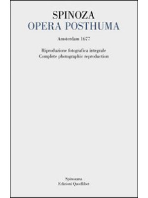 Opera posthuma (rist. anast...