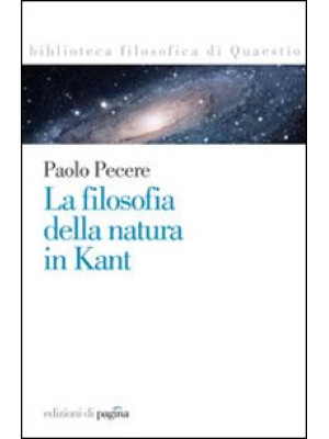 La filosofia della natura in Kant