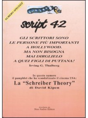 Script. Vol. 42: La «Schrei...