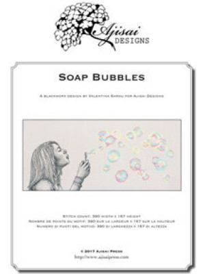 Soap bubbles. A blackwork d...