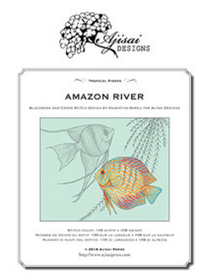 Amazon River. Blackwork and...