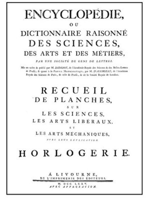 Encyclopédie horlogerie (ri...