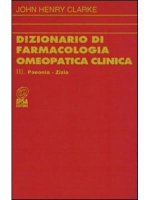 Dizionario di farmacologia ...