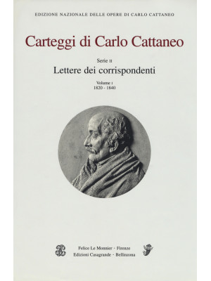 Carteggi di Carlo Cattaneo....