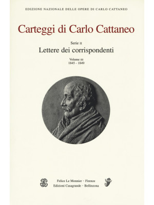 Carteggi di Carlo Cattaneo....
