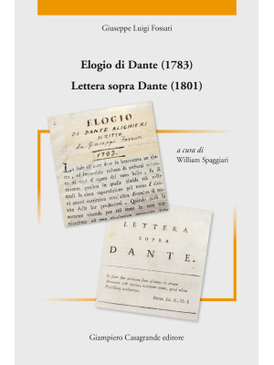 Elogio di Dante (1783). Let...