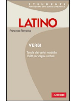 Latino. Verbi