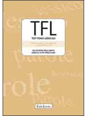TFL Test Fono-lessicale. Va...