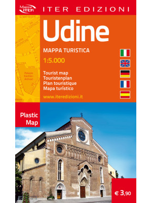 Udine. Mappa turistica 1:5....