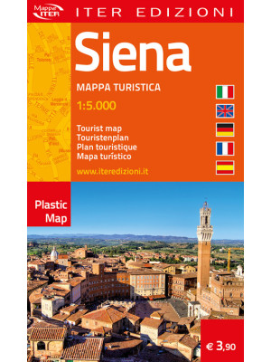 Siena. Mappa turistica 1:5....