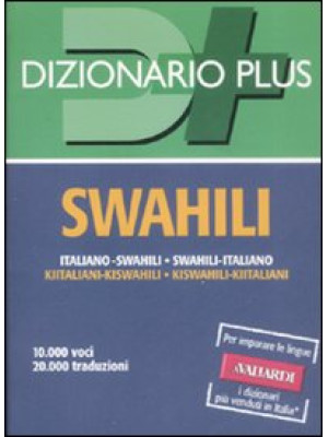Dizionario swahili. Italian...