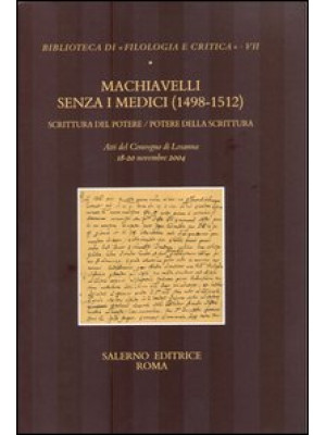 Machiavelli senza i Medici ...