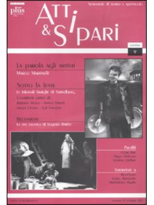 Atti & sipari (2011). Vol. 9