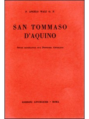 San Tommaso d'Aquino. Studi...