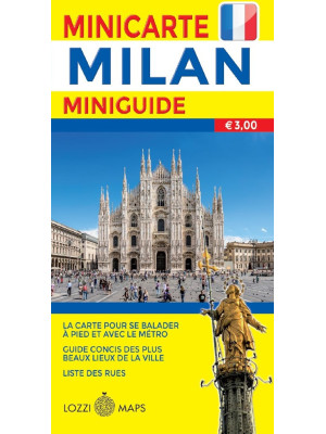 Milano mini map. Ediz. fran...