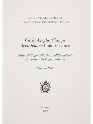 Carlo Azeglio Ciampi accade...