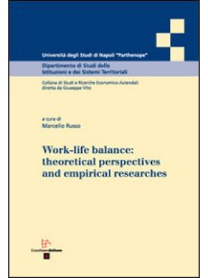 Work-life balance. Theoreti...