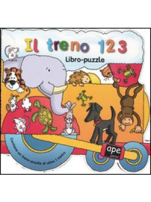 Il treno 123. Libro-puzzle