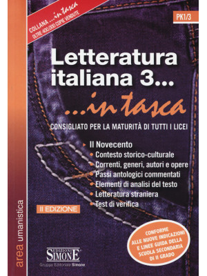 Letteratura italiana. Vol. ...