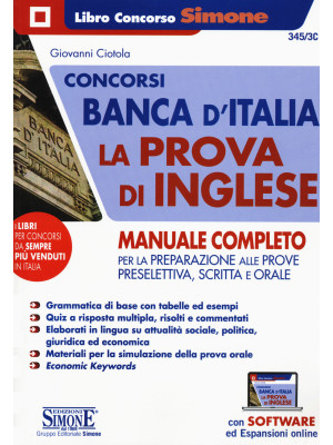 Concorsi Banca d'Italia. La...