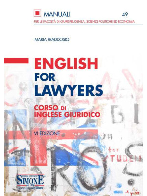 English for lawyers. Corso ...