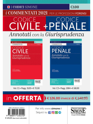 Kit Codice civile+Codice pe...