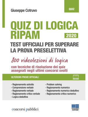 Quiz di logica RIPAM. Test ...