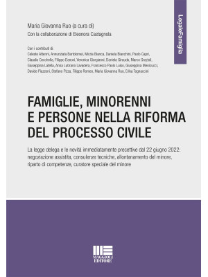 Famiglie, minorenni e persone nella riforma del processo civile