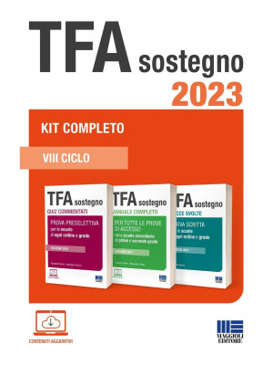TFA sostegno 2023. Kit comp...