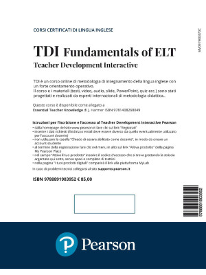 TDI. Teacher development in...