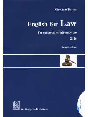 English for law. For classr...