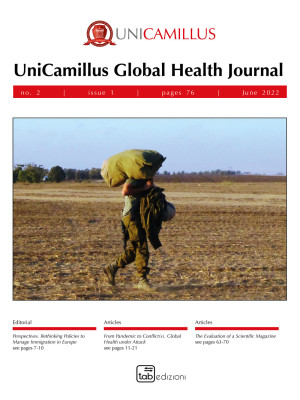 UGHJ. UniCamillus Global Health Journal (2022). Nuova ediz.. Vol. 2/1: Number 2, Issue 1, June 2022