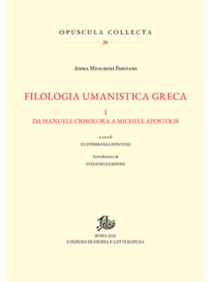 Filologia umanistica greca....