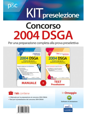 Kit concorso. 2004 DSGA: Il...