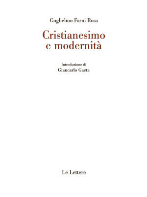 Cristianesimo e modernità