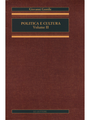 Politica e cultura. Vol. 2