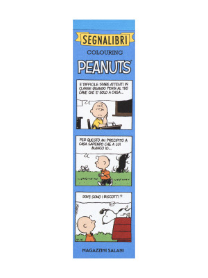 Peanuts. Segnalibri colouring