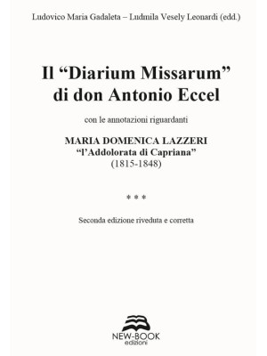 Il «diarium missarum» di do...
