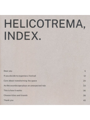 Helicotrema, index. Con Fle...