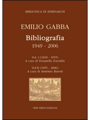 Emilio Gadda bibliografia