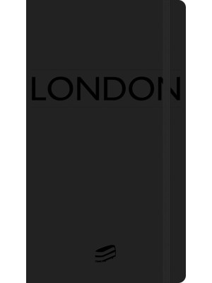 London. Notebook. Black cov...