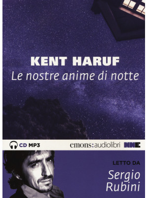 Le nostre anime di notte letto da Sergio Rubini. Audiolibro. CD Audio formato MP3