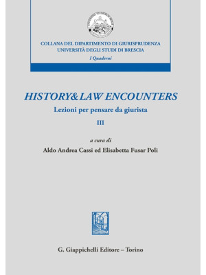 History & law encounters. L...