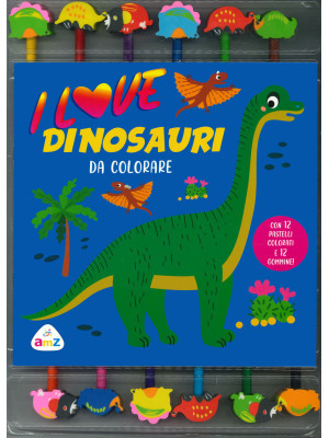 I love dinosauri da colorar...