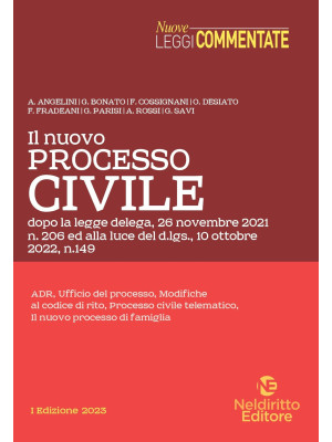 Il nuovo processo civile, a...