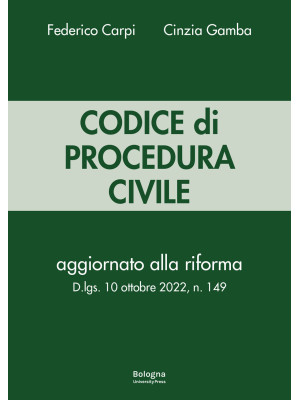 Codice di procedura civile....