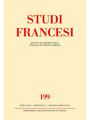 Studi francesi. Vol. 199: Y...
