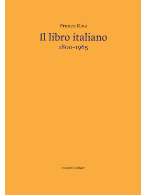 Il libro italiano (1800-1965)