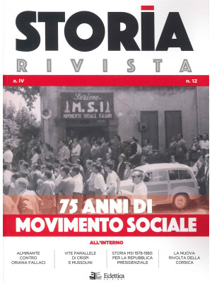 Storia Rivista (2021). Vol....